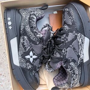 Louis Vuitton Black Trail Sneakers